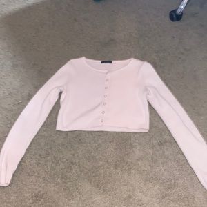 light pink brandy melville long sleeve